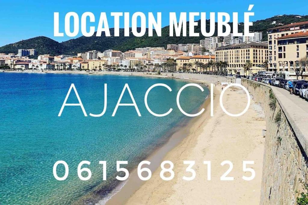 Appartement Hypercentre Parking Gratuit Ajaccio  Exterior photo